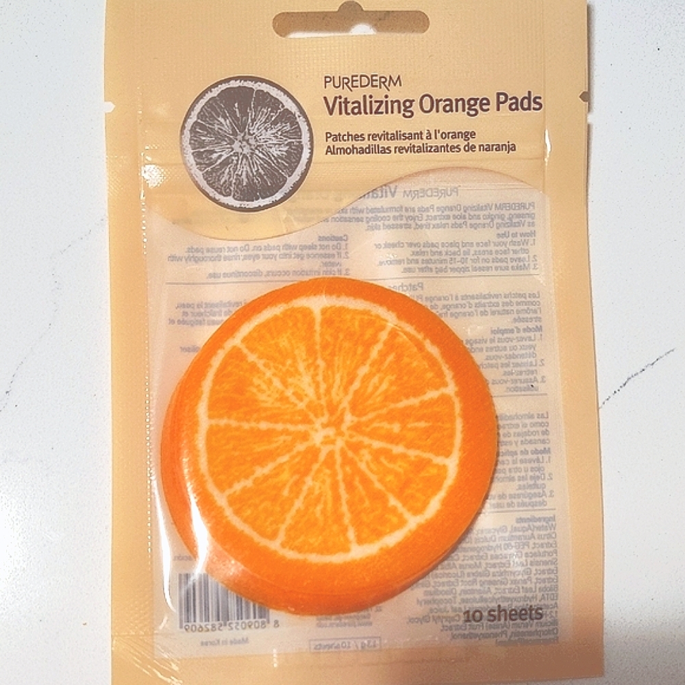 4/$12🌀🆕10 Vitalizing Orange Skincare Pads